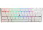 Ducky One3 Pure White Mini - USB Wired Gaming Keyboard - UK English