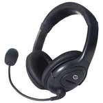 Connektgear HP512 - On-Ear Headset with Boom Mic &amp; Volume Control - Black