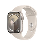 Apple Watch Series 9 45 mm Digital 396x 484 pixels Touchscreen Beige Wi-Fi GPS (satellite) MR973QA/A