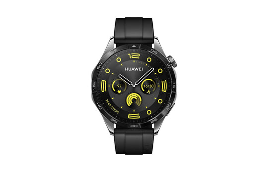 Huawei WATCH GT 4 3.63 cm (1.43") AMOLED 46 mm Digital 466 x 466 pixels Black Wi-Fi GPS (satellite) 55020BGS