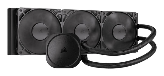 Corsair Nautilus 360 RS AIO Liquid Cooler - 360mm Radiator - 3x120mm PWM Fans - Black