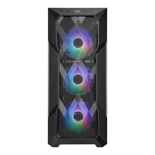 Cooler Master MasterBox TD500 Mesh V2 Midi Tower PC Case High Airflow Mesh Front Panel - Black