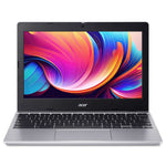 Acer - Chromebook 311 + CB311-12H + Chromebook - Intel N100 - Intel UHD Graphics - 4GB RAM - 64GB eMMC - 11.6" HD - Chrome OS - Silver