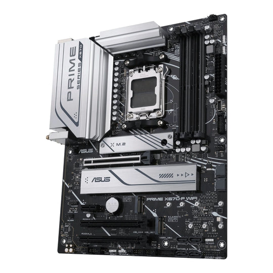 ASUS PRIME X670-P WIFI Motherboard, AMD, AM5, X670, DDR5, ATX