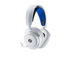 Steelseries ARCTIS NOVA 7P WHITE Headset Wireless Head-band Gaming Bluetooth Blue, White