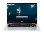 Acer Chromebook Spin 314 CP314-1HN-C105 Intel® Celeron® N N4500 35.6 cm (14") Touchscreen Full HD 4 GB DDR4-SDRAM 64 GB Flash Wi-Fi 6 (802.11ax) ChromeOS Silver