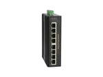 LevelOne 8-Port Gigabit PoE Industrial Switch, 4 PoE Outputs, 802.3at/af PoE, 126W, -40Â°C to 75Â°C