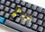 Ducky One3 Daybreak Mini keyboard USB UK International Blue, Grey, Yellow - GIGATE KSA