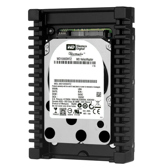 Western Digital VelociRaptor 1TB internal hard drive 10000 RPM 64 MB 3.5" Serial ATA III