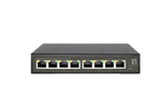 LevelOne Hilbert 8-Port Gigabit PoE Smart Lite Switch, 802.3at/af PoE, 8 PoE Outputs, 112.8W PoE Power Budget