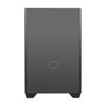 Cooler Master MasterBox NR200P V2 Mini-ITX PC Case Compact Design with Tempered Glass - Black