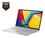 أسوس فيفوبوك  17 X1704ZA-AU020W محمول بمعالج إنتل كور i5-1235U بشاشة 43.9 سم (17.3 بوصة) Full HD، ذاكرة وصول عشوائي 8 جيجابايت DDR4-SDRAM، سعة تخزين SSD 512 جيجابايت، واي فاي 5 (802.11ac)، ويندوز 11 هوم، فضي