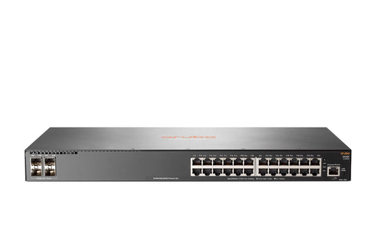 HPE Aruba 2930F 24G 4SFP+ L3 Managed Gigabit Switch - 1U Rackmount