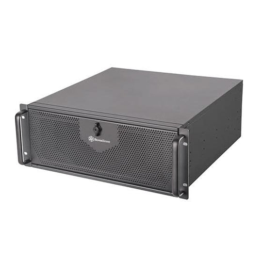 Silverstone RM42-502 Rackmount 4U Server Case Steel - Black