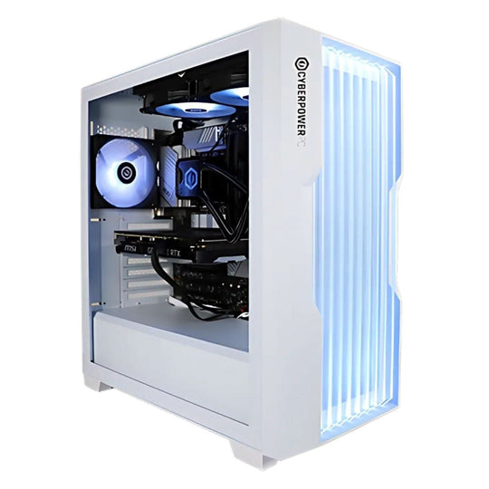 CyberPowerPC - Lumina + 9600X + Gaming PC - AMD Ryzen 5 9600X - RTX 5060 Ti - 16GB RAM - 1TB SSD