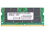 2-Power 2P-KVR26S19S8/16 memory module 16 GB 1 x 16 GB DDR4 2666 MHz