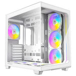 Antec C5 Midi Tower ATX Case 270° Tempered Glass 7xARGB Fans - White