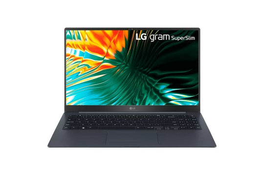 LG - Gram SuperSlim + 15Z90RT + Laptop - Intel Core Ultra 7 155H - Intel Arc Graphics - 32GB RAM - 2TB SSD - 15.6-inch Full HD - Windows 11 Home - Neptune Blue