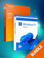 Microsoft Windows 11 Home & Microsoft Office Home & Business 2019 (Mac) Bundle, Microsoft Key, Global