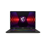 لابتوب الألعاب MSI Sword 16 HX، بمعالج إنتل كور i7-14700HX، كرت شاشة NVIDIA GeForce RTX 4060، رام 16GB DDR5، تخزين SSD 1TB، شاشة 16 بوصة بدقة Quad HD+، رمادي