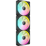 Corsair iCUE LINK LX120 RGB Fan 3-Pack - 120mm - Dual Light Loops - Magnetic Bearing