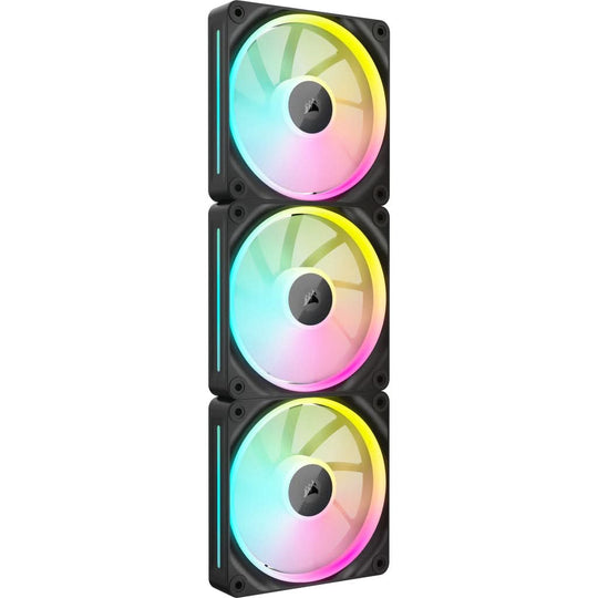 Corsair iCUE LINK LX120 RGB Fan 3-Pack - 120mm - Dual Light Loops - Magnetic Bearing