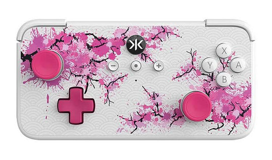 وحدة تحكم ألعاب CRKD 24-NS-BL-RET متعددة الألوان بتقنية Bluetooth/USB مع شاشة لمس للتحكم، متوافقة مع أجهزة أندرويد، نينتندو سويتش، والكمبيوتر الشخصي