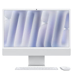 Apple iMac M4 59.7 cm (23.5") 4480 x 2520 AIO PC, 16GB RAM, 256GB SSD, macOS, Wi-Fi 6E, Silver