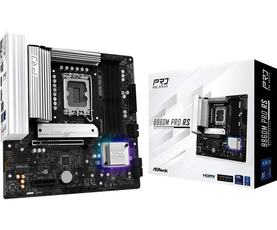 ASRock B860M Pro RS LGA 1851 micro ATX Motherboard