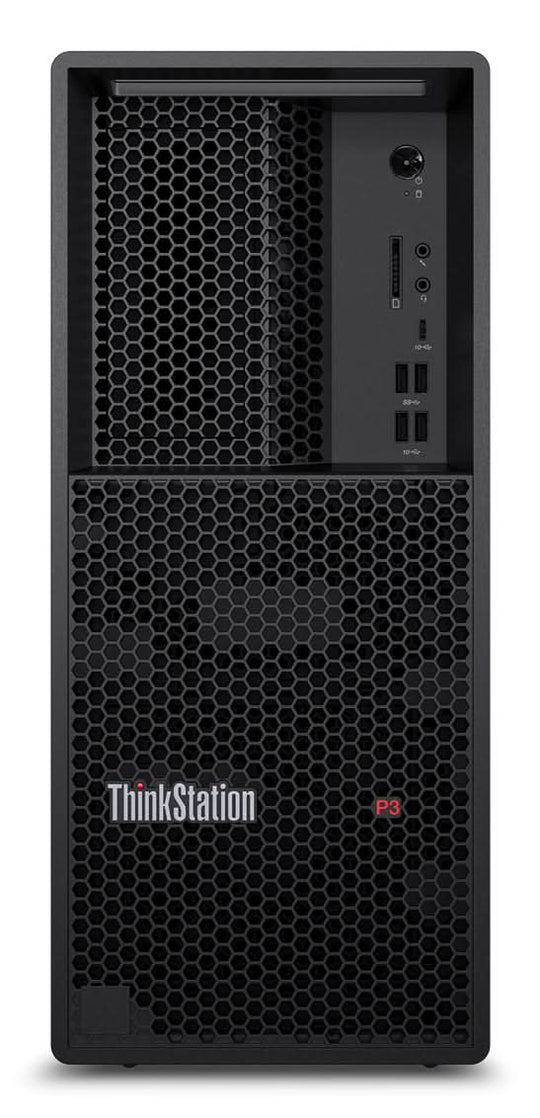 Lenovo ThinkStation P3 Tower Intel® Core™ i7 i7-14700 16 GB DDR5-SDRAM 512 GB SSD Windows 11 Pro Workstation Black