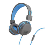 JLab JBuddies - Kids Headphones with Volume Limiter - Grey/Blue