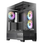 Antec CX700 ARGB Midi Tower ATX Case 270° Tempered Glass 5x120mm RGB Fans - Black