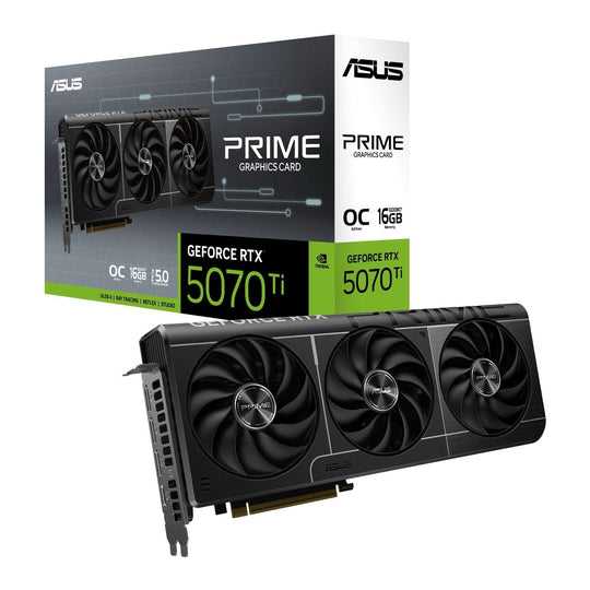 ASUS GeForce RTX 5070 Ti Prime OC 16GB GDDR7 Graphics Card