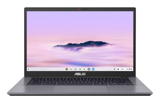 ASUS - Chromebook Plus CB34 + CB3402CBA-MW0300 + Chromebook - Intel Core i5-1235U - Intel UHD Graphics - 8GB LPDDR5 - 256GB UFS - 14" FHD Touchscreen (1920x1080) - ChromeOS - Rocky Grey
