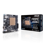 لوحة أم أسوس برايم J4005I-C، معالج إنتل دوال-كور J4005 مدمج، Thin Mini ITX، 2 ذاكرة DDR4، M.2، VGA، HDMI، منفذ تسلسلي