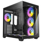 Antec C5 Mid Tower ATX Case Dual-Chamber ARGB - Black