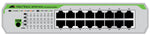 Allied Telesis AT-FS710/16-50 Unmanaged Fast Ethernet (10/100) 1U Green, Grey