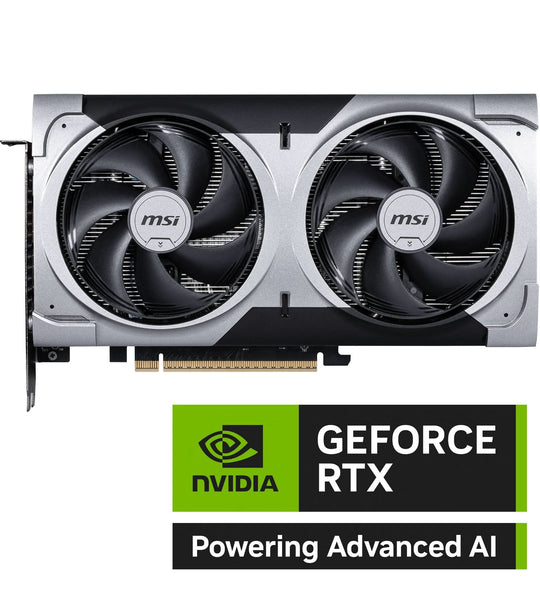 MSI VENTUS GeForce RTX 5060 Ti 2X OC PLUS 16GB GDDR7 2602 MHz