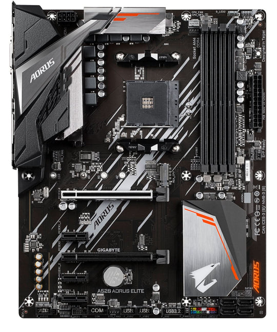 Gigabyte A520 AORUS ELITE Motherboard AMD A520 AM4 DDR4 ATX