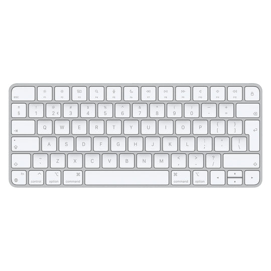 Apple Magic Keyboard - USB + Bluetooth Wireless Keyboard - Aluminium, White