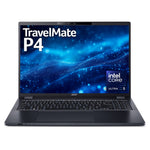 Acer TravelMate P4 NX.B9BEK.001 laptop Intel Core Ultra 5 125U 40.6 cm (16") WUXGA 16 GB DDR5-SDRAM 512 GB SSD Wi-Fi 6E (802.11ax) Windows 11 Pro Black