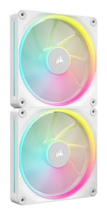 Corsair iCUE LINK LX140 RGB PWM Fan 2-Pack - 140mm - White
