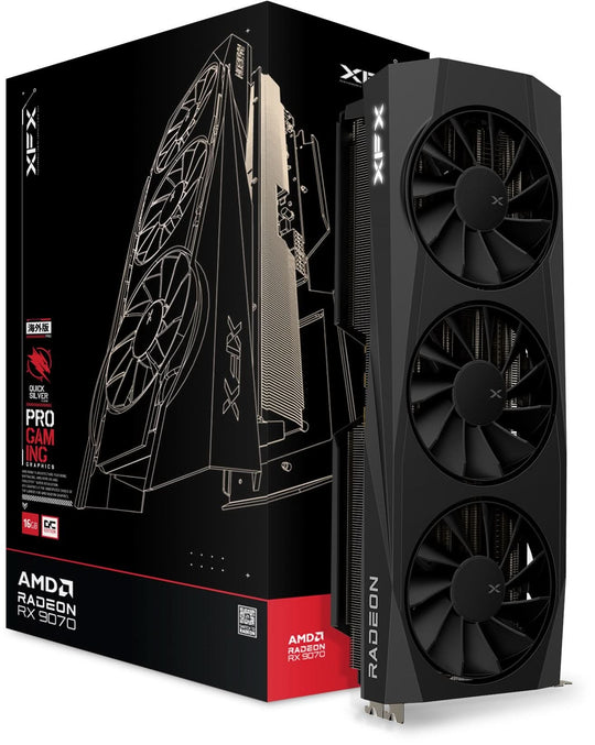 XFX Radeon RX 9070 Quicksilver OC 16GB GDDR6 Graphics Card