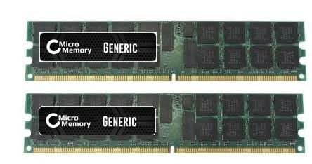 CoreParts MMA8231/32GB 32GB (2x16GB) Registered DDR3 1866 MHz ECC Server Memory Kit - Green