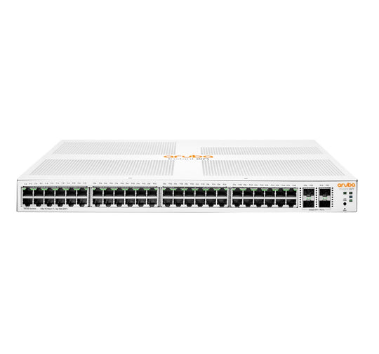 Aruba Instant On 1930 48G Class4 PoE 4SFP/SFP+ 370W Managed L2+ Gigabit Ethernet (10/100/1000) Power over Ethernet (PoE) 1U White JL686B#ACC