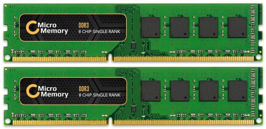 CoreParts MMKN043-8GB 8GB (2 x 4GB) DDR3 1600 MHz PC/Server Memory Module - Green