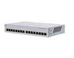 Cisco CBS110 Unmanaged L2 Gigabit Ethernet (10/100/1000) 1U Grey CBS110-16T-EU