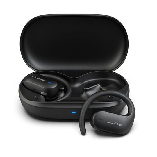 JLab Open Sport - In-Ear True Wireless Headset with Mic - Black