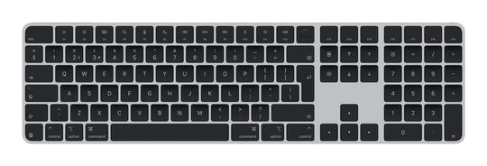 Apple Magic Keyboard with Touch ID - USB + Bluetooth Wireless Keyboard - QWERTY UK English - Black