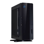 CiT MTX-007B Mini-ITX PC Case with 180W PSU & VESA Mount - Black